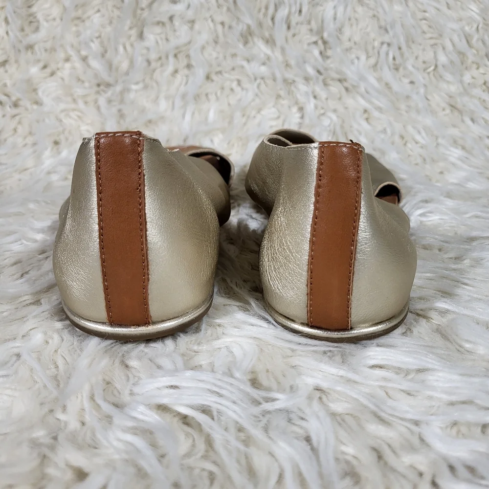 Gentle Souls By Kenneth Cole Laniey Leather Slip-On Sandals Size 9 - Picture 6 of 10